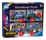Batwheels 4 in a Box Jigsaw Puzzle