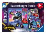 Batwheels 49 Piece Jigsaw Puzzle 3 Pack