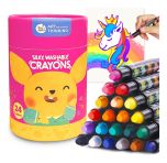 Silky Washable Crayon -Baby Roo 24 Colours (EXP)