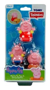 Mummy Pig, Peppa & George Bath Squirters
