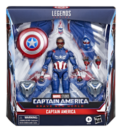 Marvel Legends Series Captain America Captain America: Brave New World Deluxe Action Figure (6”)