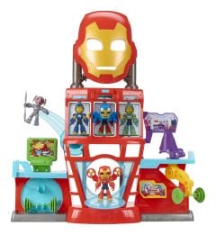Iron Man and his Awesome Friends Iron Quarters Playset