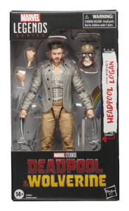 Marvel Legends Series Headpool with Marvel’s Logan Action Figure