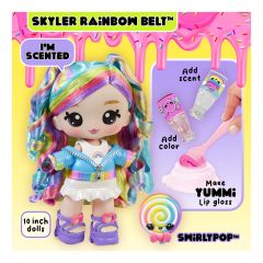 Yummiland Large Doll + Lipgloss Pet - Rainbow