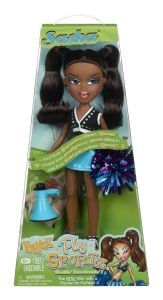 Bratz Play Sportz Doll - Sasha (Cheerleading)
