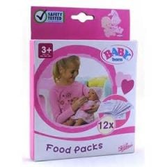 15-Baby Born Food, 12 sachets
