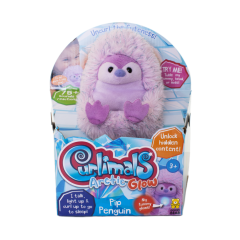 Curlimals Arctic Glow Pip the Penguin