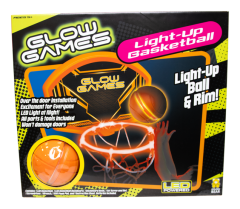 Glow Games Light-Up Basketball Set