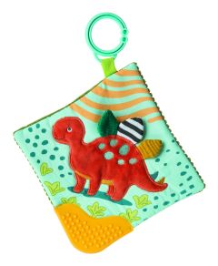 Mary Meyers Pebblesaurus Crinkle Teether