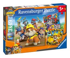 Paw Patrol Rubble & Crew, 3x49pc