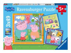 Peppa Pig 3x 49pc