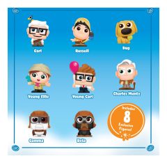 Disney Doorables Up Collection Peek