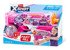 XShot Fast-Fill Skins Hyperload Water Blaster - Unicorn Splash