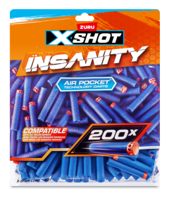 X-Shot Insanity 200pk Refill Darts