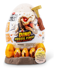 Robo Alive Dino Fossil Find S1 Amber Adventure