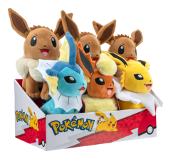 Pokemon - 8" Plush Eevee Evolutions Assortment