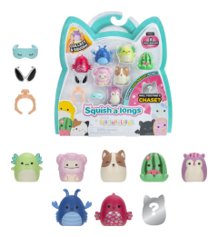 Squishalongs - 8 Pack (Style 3) W2