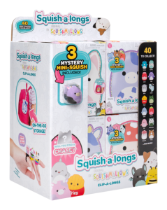 Squish-a-Longs Clip-A-Longs Blind 12 Pieces in PDQ Series 1