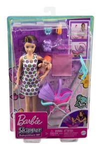 * Barbie Babysitter and Stroller Blonde