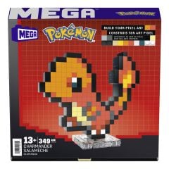 Mega Bloks Pokemon Charmander Pixel Art