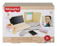 Fisher Price Wooden Work From Home Set