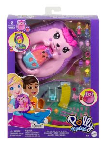 Polly Pocket - Hedgehog Mum & Baby