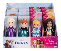 Disney Princess and Frozen Mini Dolls Asst 7cm