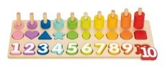Wooden Counting Stacker
