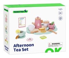 Wooden Afternoon Tea Set