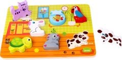 Wooden Chunky Puzzle Pets