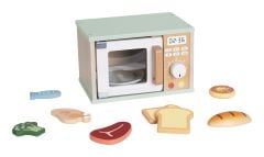 Wooden Microwave Oven Set