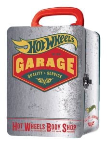 Vintage Hot Wheels Tin Car Storage Case SLVR