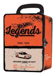 Vintage Hot Wheels Tin Car Storage Case ORG