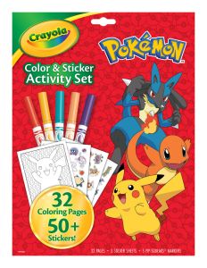 Pokemon Colour and Activity Set