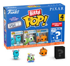 Bitty Pop! Pixar Monsters Inc 4 Pack