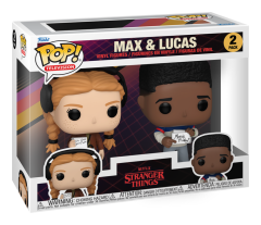Pop! Television - Stranger Things Season 4 - Max &  Lucas 2 Pack