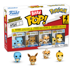 Bitty POP: Pokemon - Squirtle 4 Pack