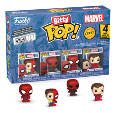 Bitty POP: Spiderman - Parker Split 4 Pack