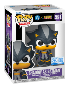 Pop! Vinyl - Sonic x JLA - Shadow/Batman