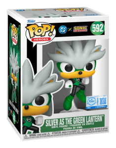 Pop! Vinyl - Sonic x JLA - Silver/Green Lantern
