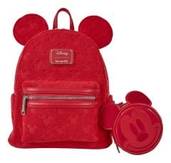 Loungefly - Mickey Ears Burnout Mini Backpack MAY