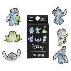 Blind Box Enamel Pins - Lilo & Stitch Springtime
